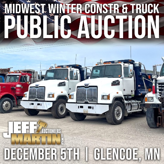 UPPER MIDWEST WINTER CONST EQUIP & TRUCK AUCTION