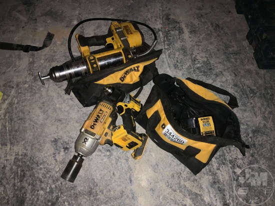 DEWALT ASSORTED TOOLS W/ CHARGER & BATTERY