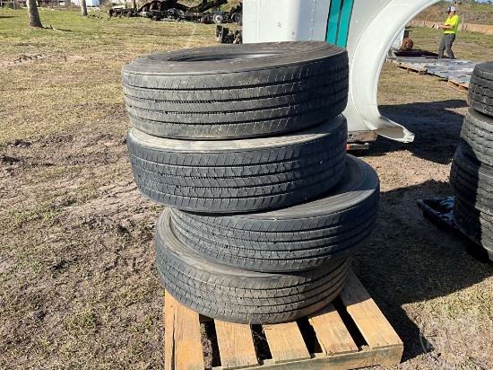 (4)FIRESTONE FS400 325/80 R 22.5