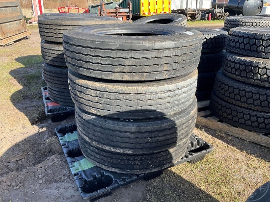 (4) BF GOODRICH ROUTE CONTROL 275/80 R 22.5