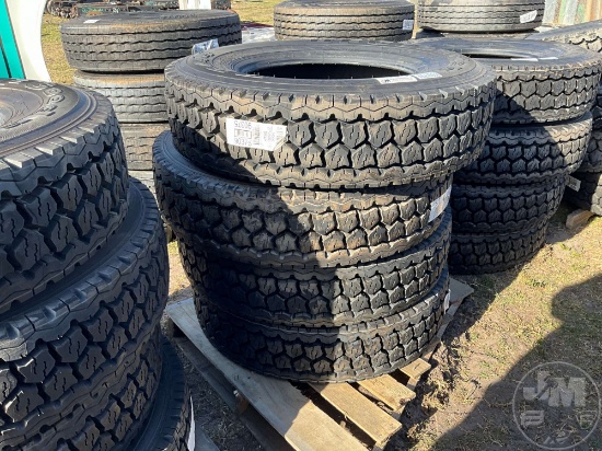(4) BF GOODRICH DR444 M+ S 275/80 R 22.5