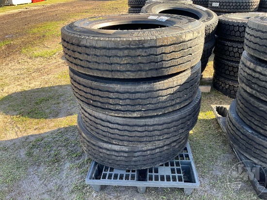 (4) BF GOODRICH ROUTE CONTROL 275/80 R 22.5