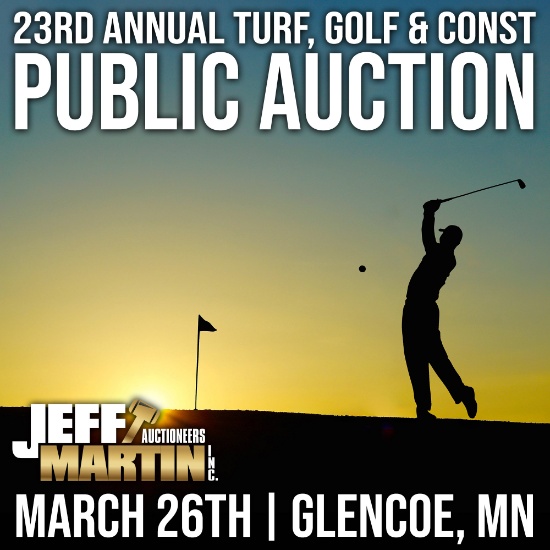RING 1-23RD TURF, GOLFCOURSE, & CONS EQUIP AUCTION