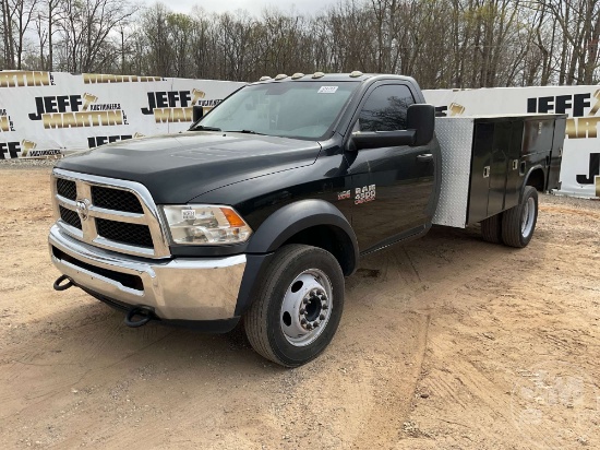 2017 RAM 4500 S/A UTILITY TRUCK VIN: 3C7WRKBJ8HG707536