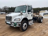 2014 FREIGHTLINER M2 SINGLE AXLE VIN: 1FVACXDT3EHFT6756 CAB & CHASSIS