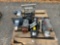 PALLET OF VARIOUS WINCHES AND MOTORS - (1) WARN WINCH