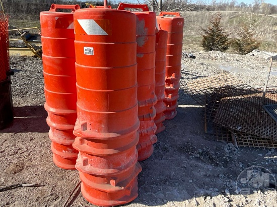 LOT OF (29) 36”...... TALL SAFETY BARRELS