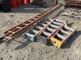 QTY (3) A FRAME LADDERS, VARIOUS MANUFACTURES AND SIZES -