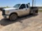 2013 FORD F-350 SUPER DUTY EXTENDED CAB 4X4 FLATBED TRUCK VIN: 1FT8X3B62DEA97275