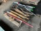 QTY OF TIMBERJACKS, MATTOCKS, & POST HOLE DIGGER