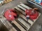 QTY OF (2) AIR HOSE REELS