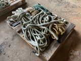 LOT OF MISC CLIMBING ROPE