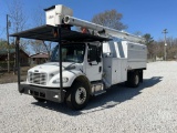 2018 FREIGHTLINER M2 S/A MATERIAL HANDLING BUCKET TRUCK ALTEC LR760-E70 VIN: 1FVACXFC5JHJL9764