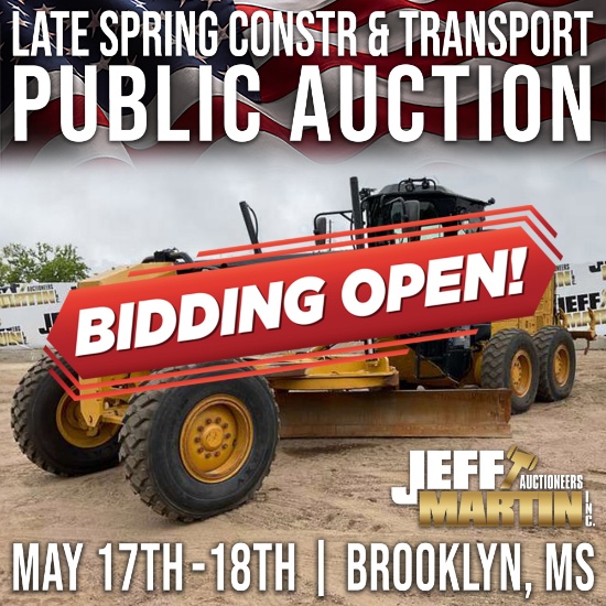 DAY 1 RING 1 LATE SPRING CONST & TRANS AUCTION