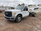 2016 FORD F-350 SINGLE AXLE VIN: 1FDRF3G60GEB56100 CAB & CHASSIS