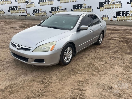 2007 HONDA ACCORD VIN: 1HGCM56357A180548 SEDAN