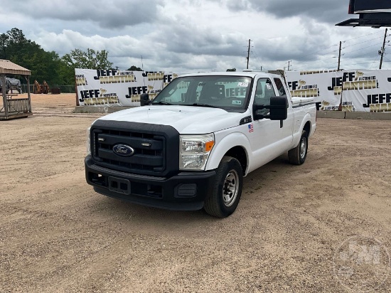 2014 FORD F-250 EXTENDED CAB PICKUP VIN: 1FT7X2A62EEB68872