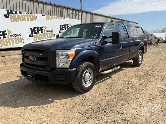 2012 FORD F-250 LARIAT SUPERCAB EXTENDED CAB PICKUP VIN: 1FT7X2A6XCEC32864