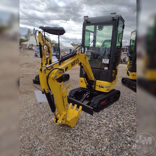 2024 MACHPRO MP15 MINI EXCAVATOR SN: SLP2415080110