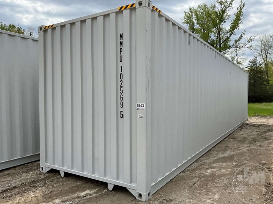 2024 CTN 40' CONTAINER SN: MMPU1025695