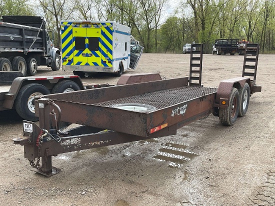 2000 FELLING EQUIPMENT TRAILER 6'6"X20'