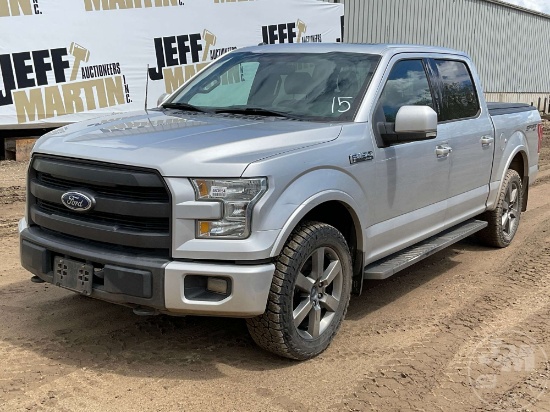 2015 FORD F-150 XLT CREW CAB 4X4 PICKUP VIN: 1FTEW1EF2FFC94479