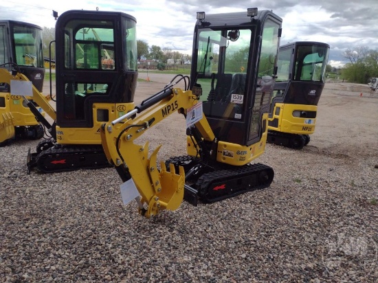 2024 MACHPRO MP15 MINI EXCAVATOR SN: SLP2415080114