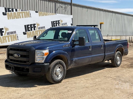 2012 FORD F-350 SUPER DUTY XL CREW CAB PICKUP VIN: 1FT8W3A62CEB68655