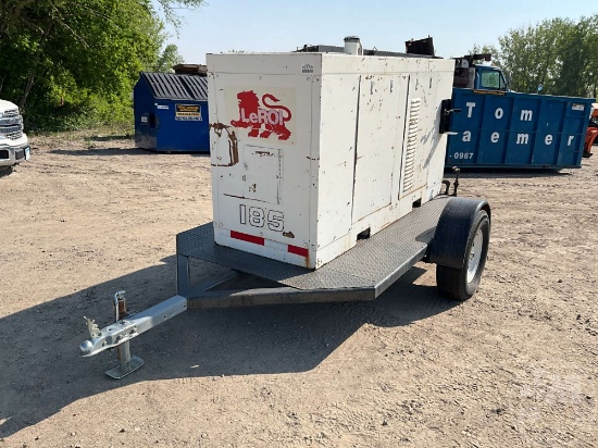 1989 LEROI 185 STATIONARY AIR COMPRESSOR SN: 3182X27