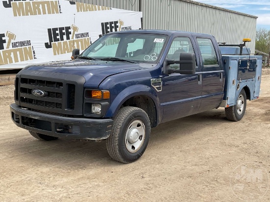 2008 FORD F-250 S/A UTILITY TRUCK VIN: 1FTSW20548ED28356