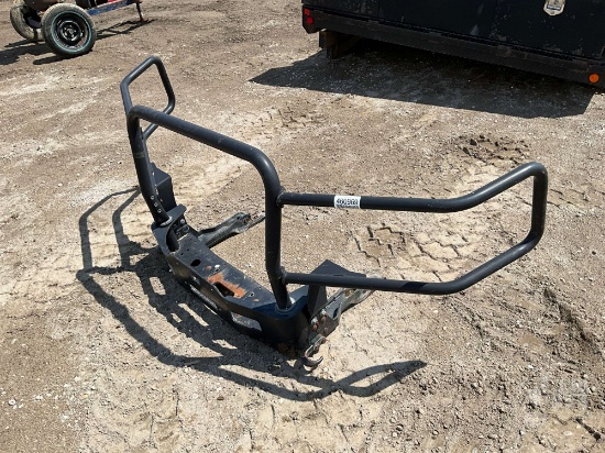 BRUSH GUARD WITH WINCH MOUNT, REMOVED FROM 2014 CHEVROLET 2500