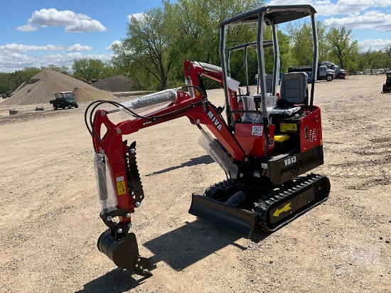 2024 MIVA VA13 MINI EXCAVATOR SN: VA13240546