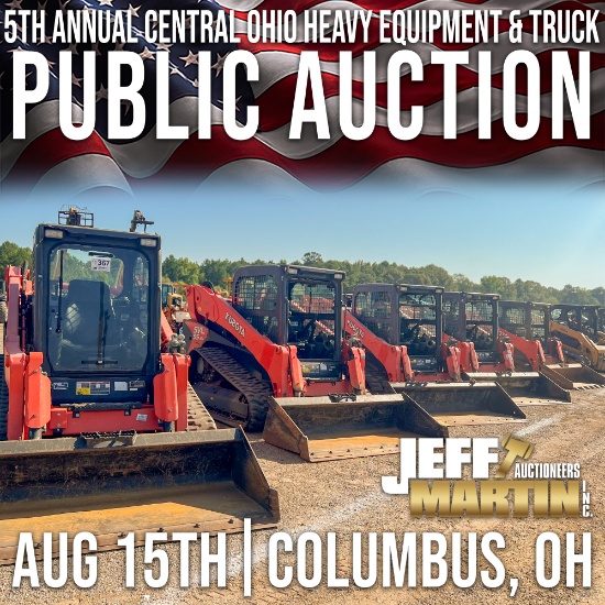 5TH ANNUAL CENTRAL OH. HEAVY EQUIP & TRUCK AUCTION