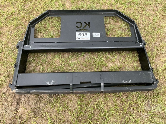 45" SKID STEER FORK FRAME WITH 42" FORKS
