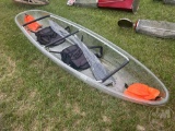 11’...... TWO PERSON CLEAR KAYAK