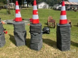 QTY OF (25) SAFETY CONES