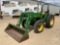 2003 JOHN DEERE 5320 TRACTOR W/LOADER SN: LV5320P336234