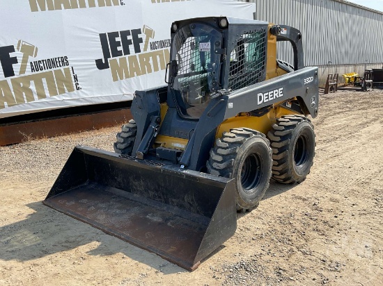 2010 DEERE 332D SKID STEER SN: T0332DK180465