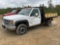 2000 CHEVROLET 3500 SINGLE AXLE REGULAR CAB 4X4 FLATBED TRUCK VIN: 1GBJK34R4YF500541
