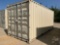 2024 CIMC 20' CONTAINER SN: CICU6574297