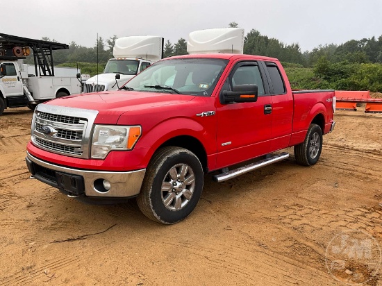 2014 FORD F-150 XLT EXTENDED CAB 4X4 PICKUP VIN: 1FTFX1ET6EFC58364