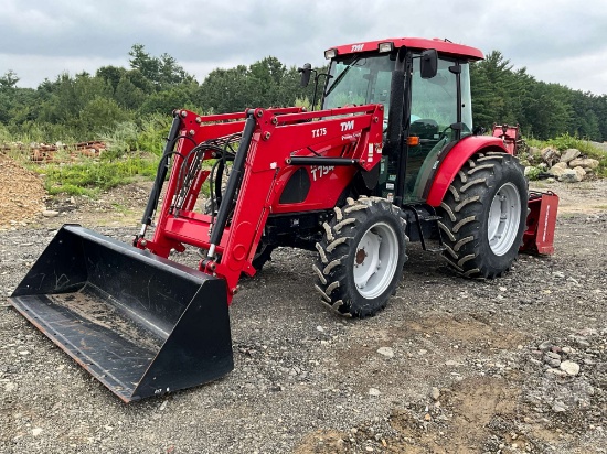 2018 TYM T754 4X4 TRACTOR W/ LOADER SN: 75SCN00198