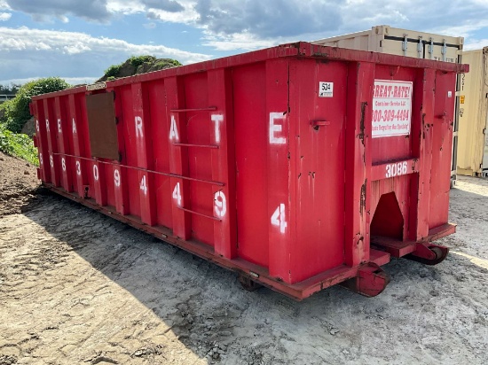RECTANGLE ROLL-OFF CONTAINER