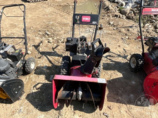 TORO  521 WALK BEHIND SNOW BLOWER