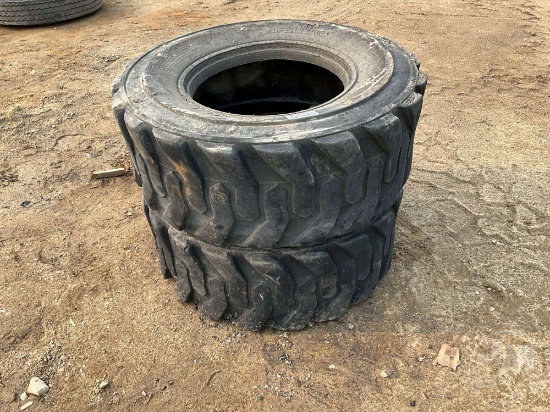 QTY OF (2) SUPERWALL 15-19.5 TIRES