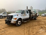 2005 FORD F-650 XLT SUPER DUTY VIN: 3FRNW65R65V126458 S/A VACCUM TRUCK