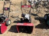 YARD MACHINES  WALK BEHIND SNOW BLOWER