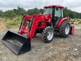 2018 TYM T754 4X4 TRACTOR W/ LOADER SN: 75SCN00198