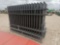 UNUSED DIGGIT F10 10 FT WROUGHT IRON SITE FENCE