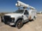 2008 FORD F-550 SUPER DUTY 4X4 BUCKET TRUCK VERSALIFT VIN: 1FDAF57R18EA13290
